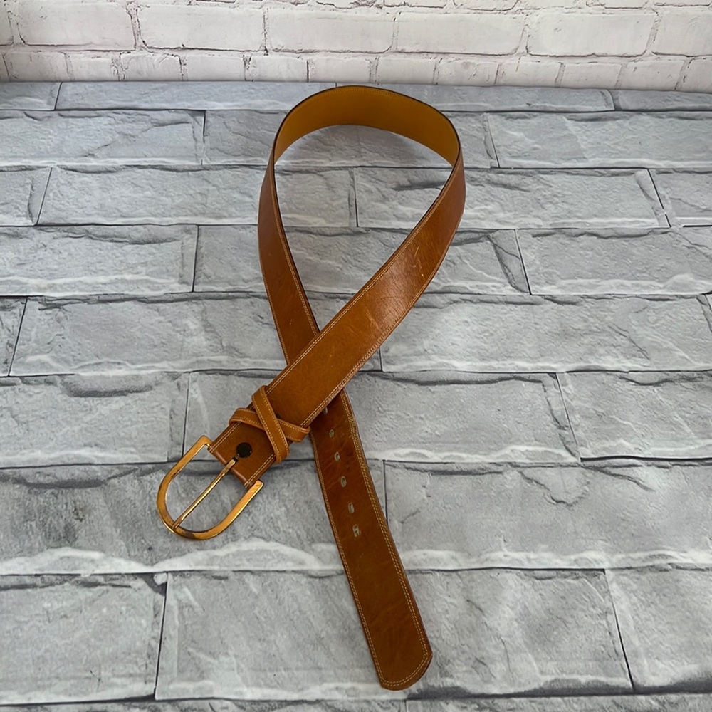 Buxton Lustrosa Bridlehide brown leather